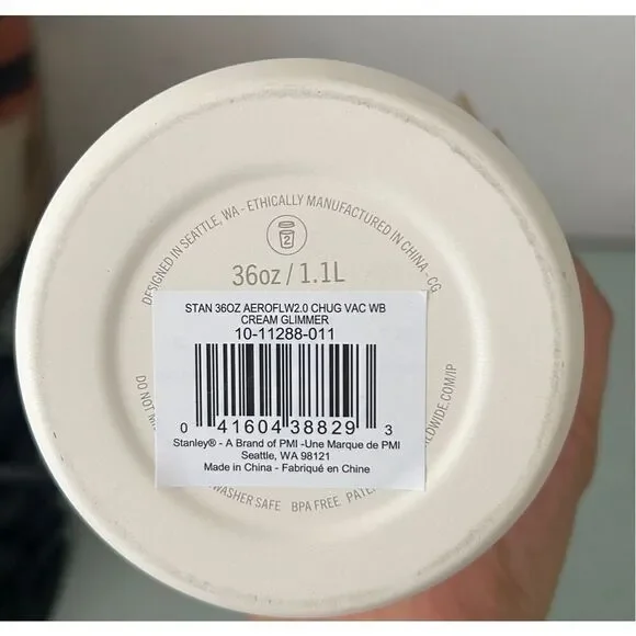 Stanley ice flow bottle 36oz cream glimmer - Picture 5 of 6